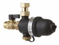 kotlový separátor nečistôt s magnet. a ventilom 3/4"Mx3/4"RNx3/4"M čierny DirtOUT Compact